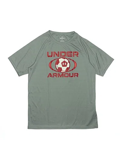 Pre-owned Under Armour Kids' Short Sleeve T-shirt In Green