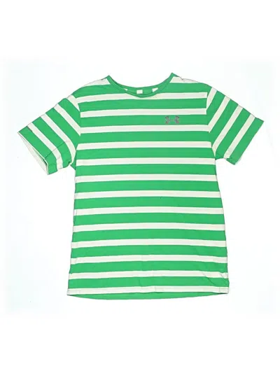 Pre-owned Under Armour Kids' Short Sleeve T-shirt In Green