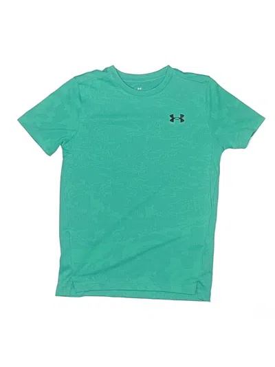 Pre-owned Under Armour Kids' Short Sleeve T-shirt In Green