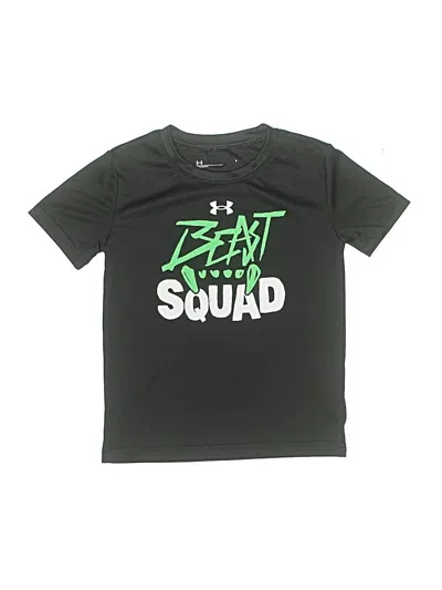 Pre-owned Under Armour Kids' Short Sleeve T-shirt In Green
