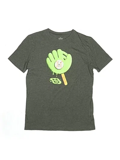 Pre-owned Under Armour Kids' Short Sleeve T-shirt In Green