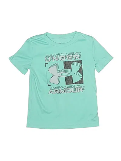 Pre-owned Under Armour Kids' Short Sleeve T-shirt In Green