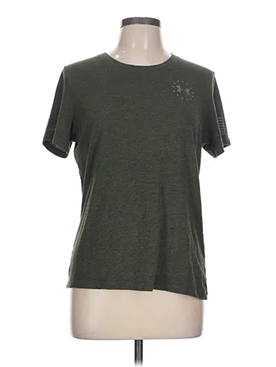 Pre-owned Under Armour Short Sleeve T-shirt In Green