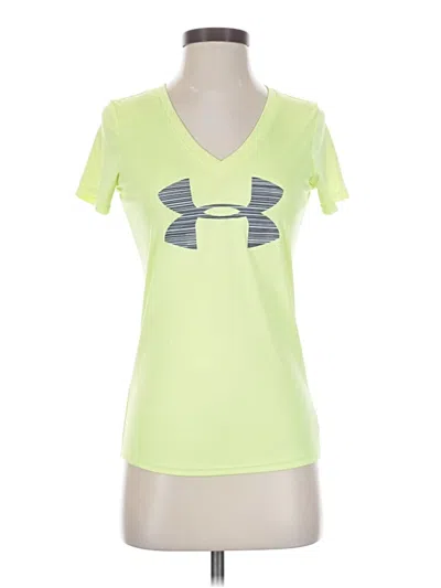 Pre-owned Under Armour Short Sleeve T-shirt In Green