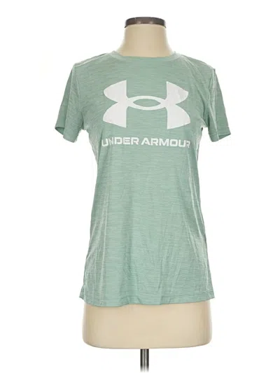 Pre-owned Under Armour Short Sleeve T-shirt In Green