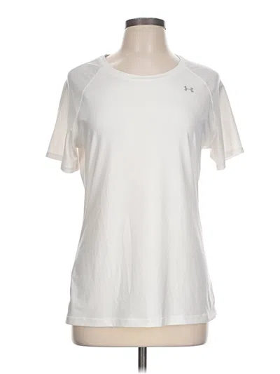 Pre-owned Under Armour Short Sleeve T-shirt In Ivory