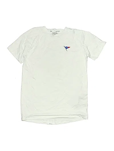 Pre-owned Under Armour Kids' Short Sleeve T-shirt In Ivory