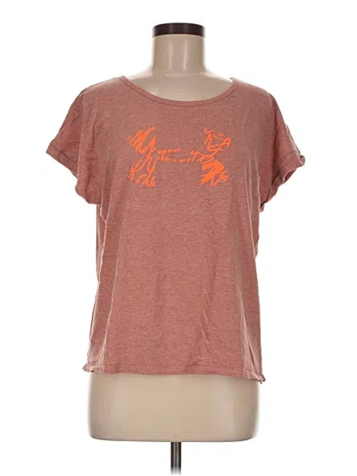 Pre-owned Under Armour Short Sleeve T-shirt In Orange