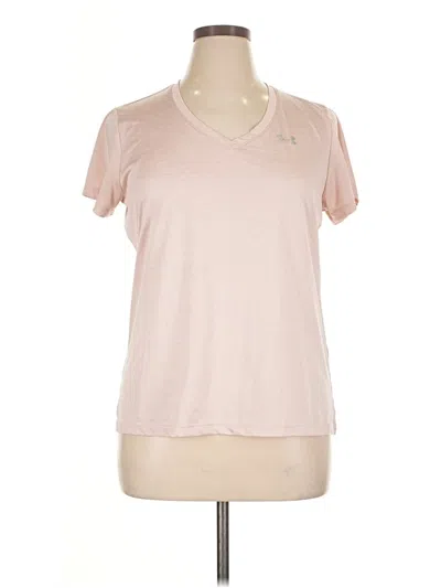 Pre-owned Under Armour Short Sleeve T-shirt In Pink