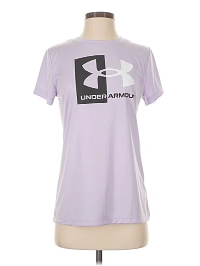 Pre-owned Under Armour Short Sleeve T-shirt In Purple