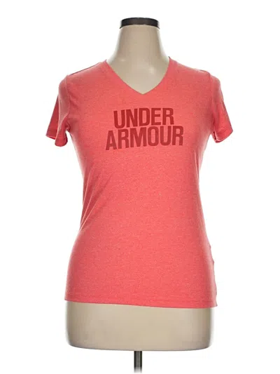 Pre-owned Under Armour Short Sleeve T-shirt In Red