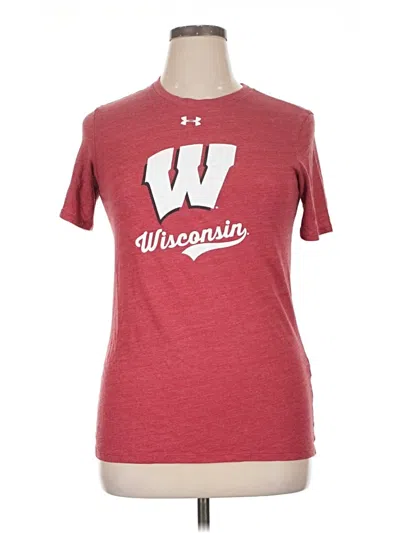 Pre-owned Under Armour Short Sleeve T-shirt In Red