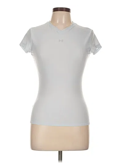 Pre-owned Under Armour Short Sleeve T-shirt In Silver