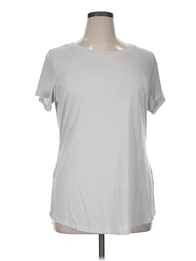 Pre-owned Under Armour Short Sleeve T-shirt In Silver