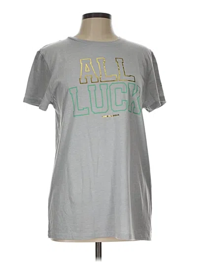 Pre-owned Under Armour Short Sleeve T-shirt In Silver
