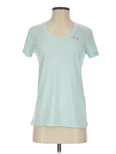 Pre-owned Under Armour Short Sleeve T-shirt In Teal