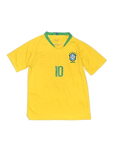 Pre-owned Under Armour Kids' Short Sleeve T-shirt In Yellow