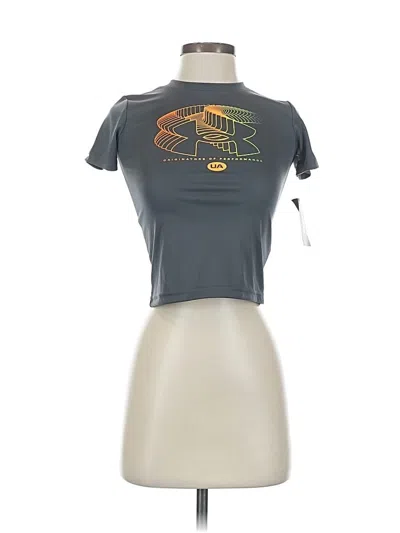 Under Armour Short Sleeve Turtleneck In Green