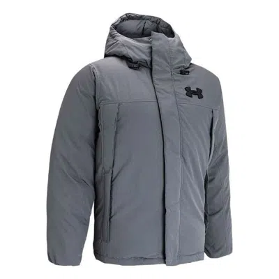Under Armour Showdown Down Jacket 'pitch Grey' In Gray