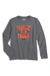 Under Armour Silence The Crowd Long Sleeve T-shirt In Graphite