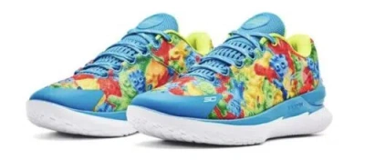 Pre-owned Under Armour Size 10 -  Curry 1 Low Flotro X Sour Patch Kids Capri/white 2022