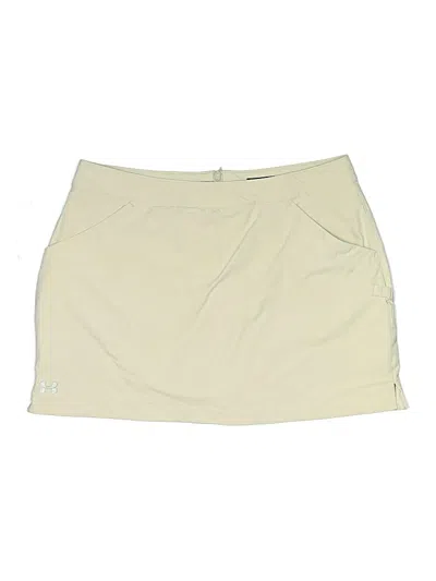 Pre-owned Under Armour Skort In Ivory