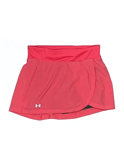 Pre-owned Under Armour Skort In Red
