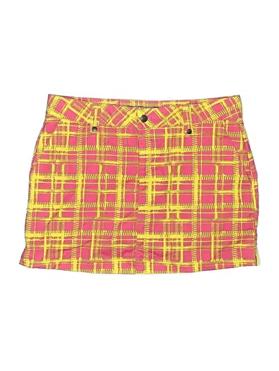 Pre-owned Under Armour Skort In Yellow