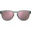 Under Armour Skylar 53mm Round Sunglasses In Green Crystal/multi Violet