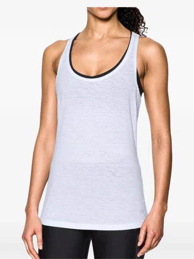 Under Armour Skyward Racerback Tank Top In Gray