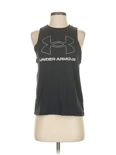 Pre-owned Under Armour Sleeveless T-shirt In Black
