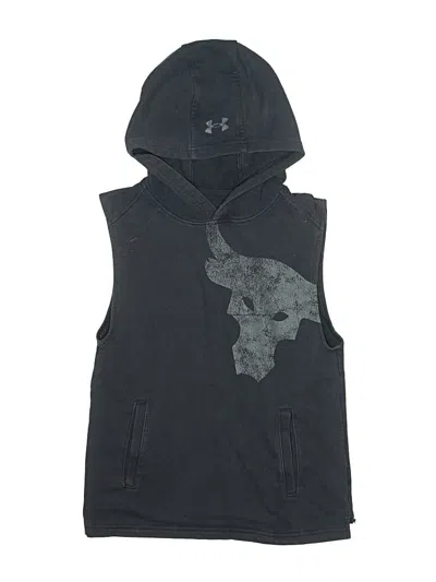 Pre-owned Under Armour Kids' Sleeveless T-shirt In Black