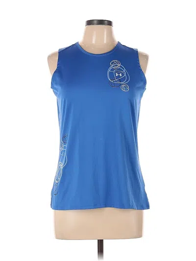 Pre-owned Under Armour Sleeveless T-shirt In Blue