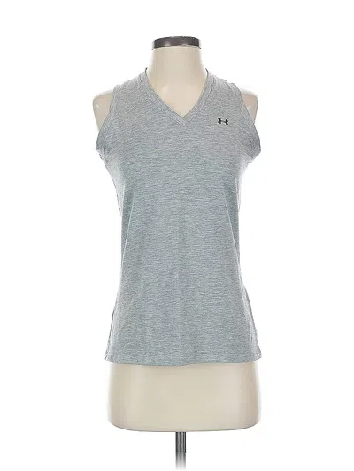 Pre-owned Under Armour Sleeveless T-shirt In Gray
