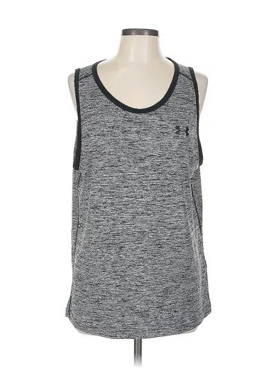 Pre-owned Under Armour Sleeveless T-shirt In Gray