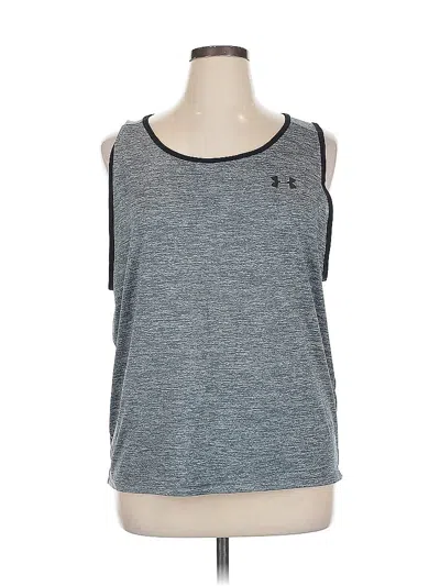 Pre-owned Under Armour Sleeveless T-shirt In Gray