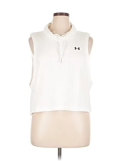 Pre-owned Under Armour Sleeveless T-shirt In White
