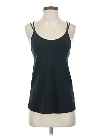 Pre-owned Under Armour Sleeveless Top Black Halter Neckline Tops