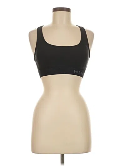 Pre-owned Under Armour Sleeveless Top Black Halter Neckline Tops