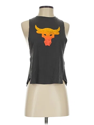 Pre-owned Under Armour Sleeveless T-shirt In Black