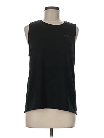 Pre-owned Under Armour Sleeveless T-shirt In Black