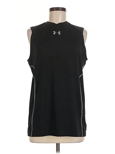 Pre-owned Under Armour Sleeveless T-shirt In Black