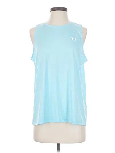 Pre-owned Under Armour Sleeveless T-shirt In Blue