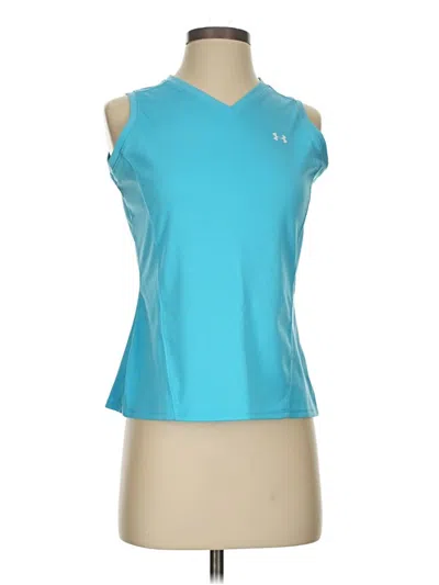 Pre-owned Under Armour Sleeveless T-shirt In Blue