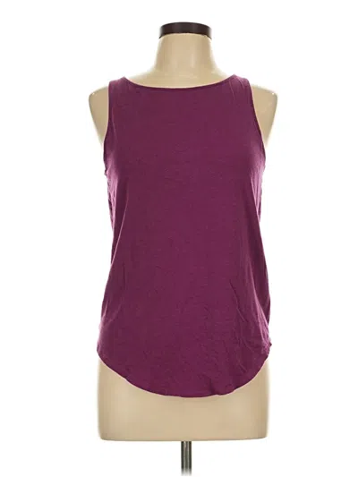 Pre-owned Under Armour Sleeveless T-shirt In Burgundy