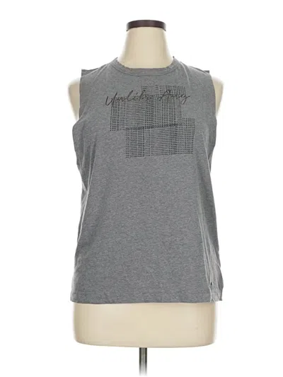 Pre-owned Under Armour Sleeveless T-shirt In Gray