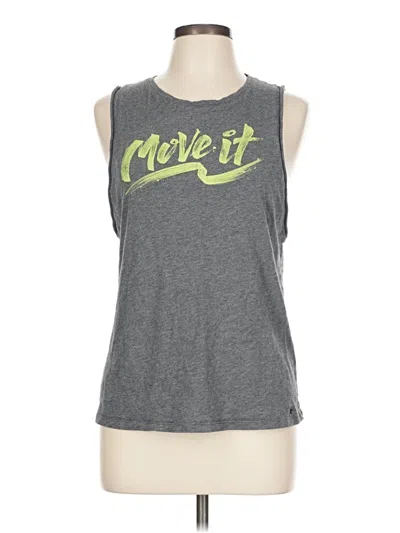 Pre-owned Under Armour Sleeveless T-shirt In Gray