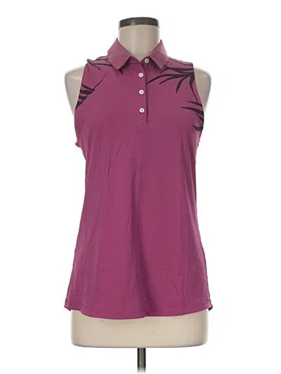 Pre-owned Under Armour Sleeveless T-shirt In Purple