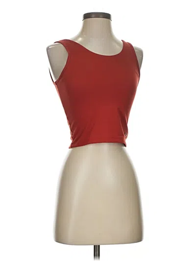Pre-owned Under Armour Sleeveless T-shirt In Red