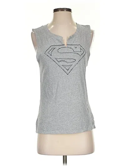Pre-owned Under Armour Sleeveless T-shirt In Silver